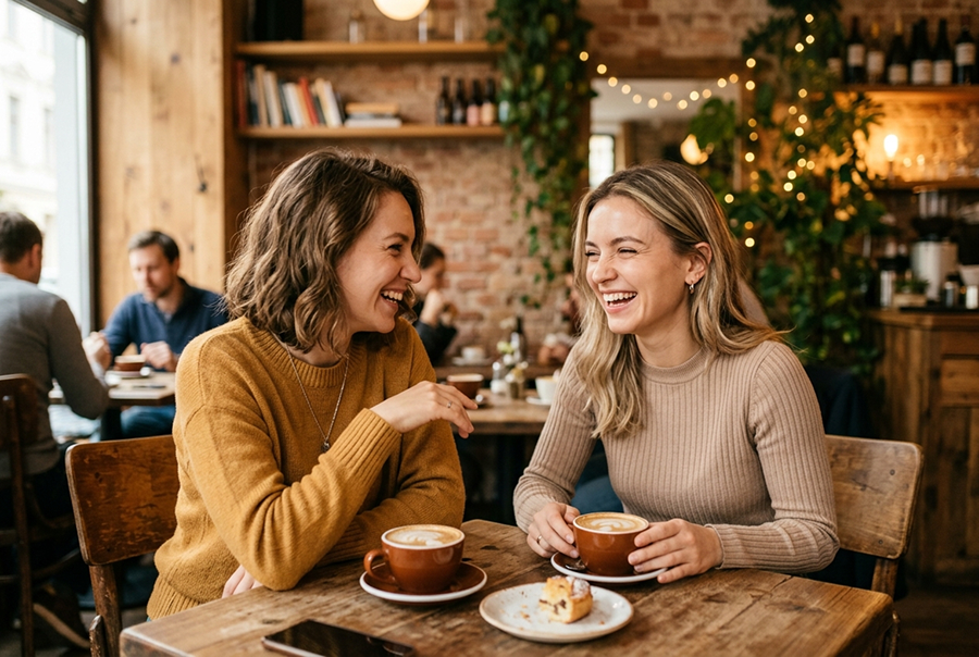 подруги день рождения тёплый момент