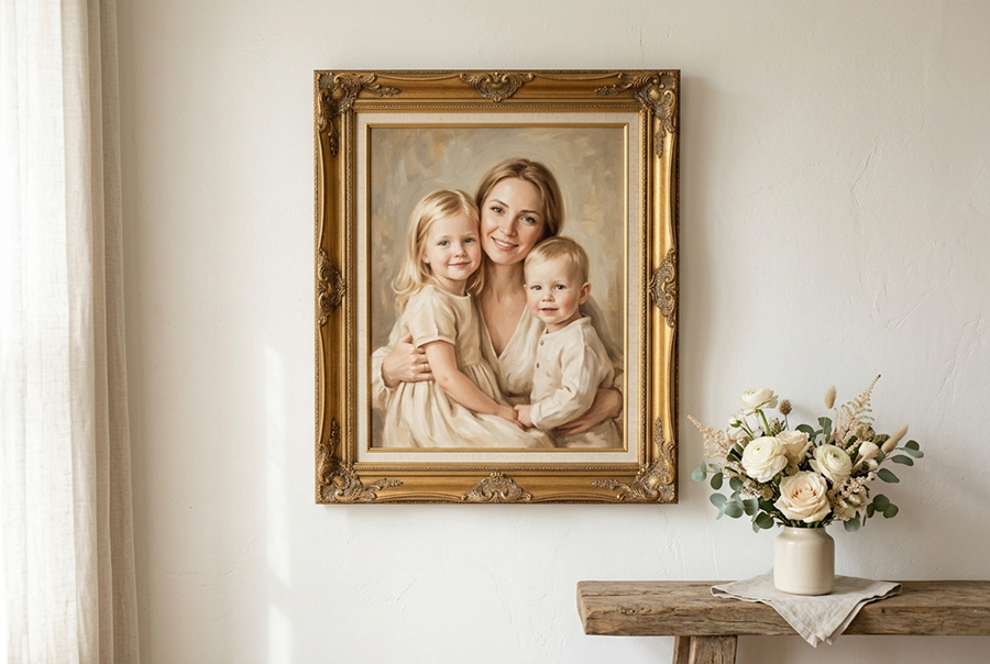 в какие дни можно дарить подарки портрет на холсте