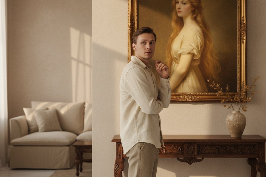 портрет на холсте как подарок себе