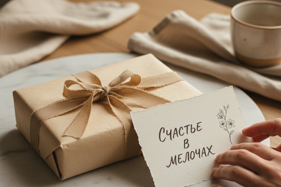 запоминающийся подарок с личным посланием
