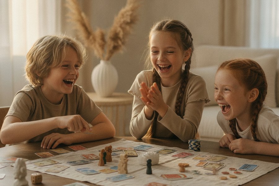 настольная игра как подарок детям на день рождения