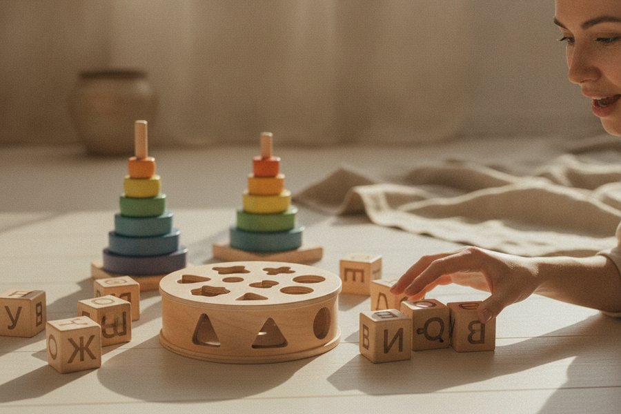 развивающие игрушки подарок ребёнку на годик