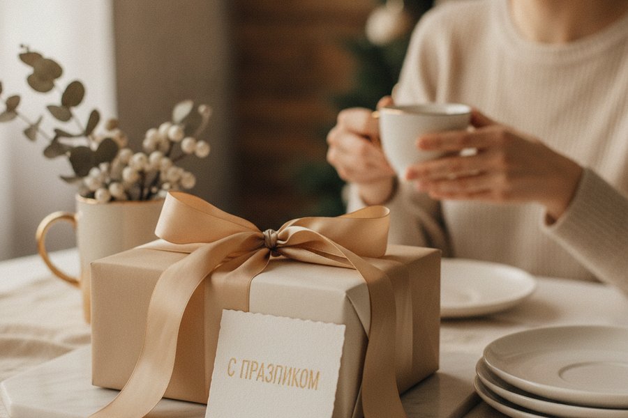 красиво упакованный подарок ребёнку на 14 лет